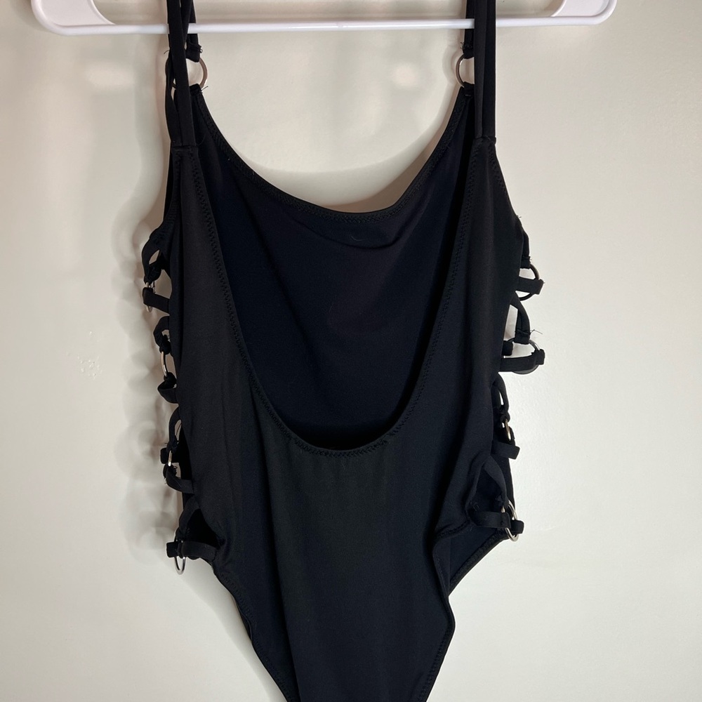 Zara swim with strappy sides